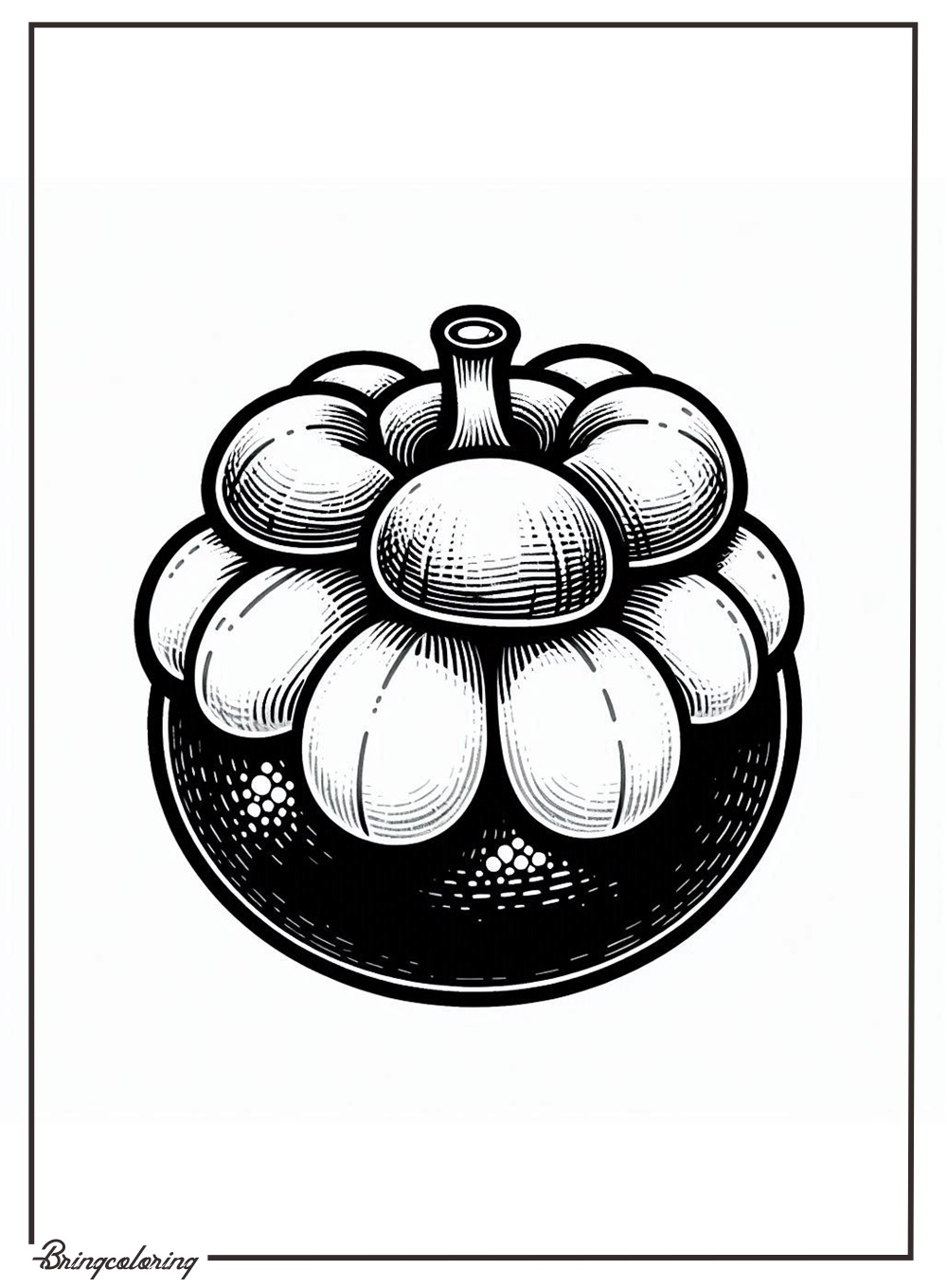 mangosteen coloring pages for kids mangosteen coloring pages for kids