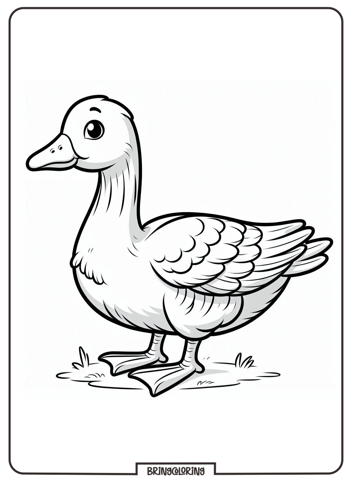 Duck Coloring Pages