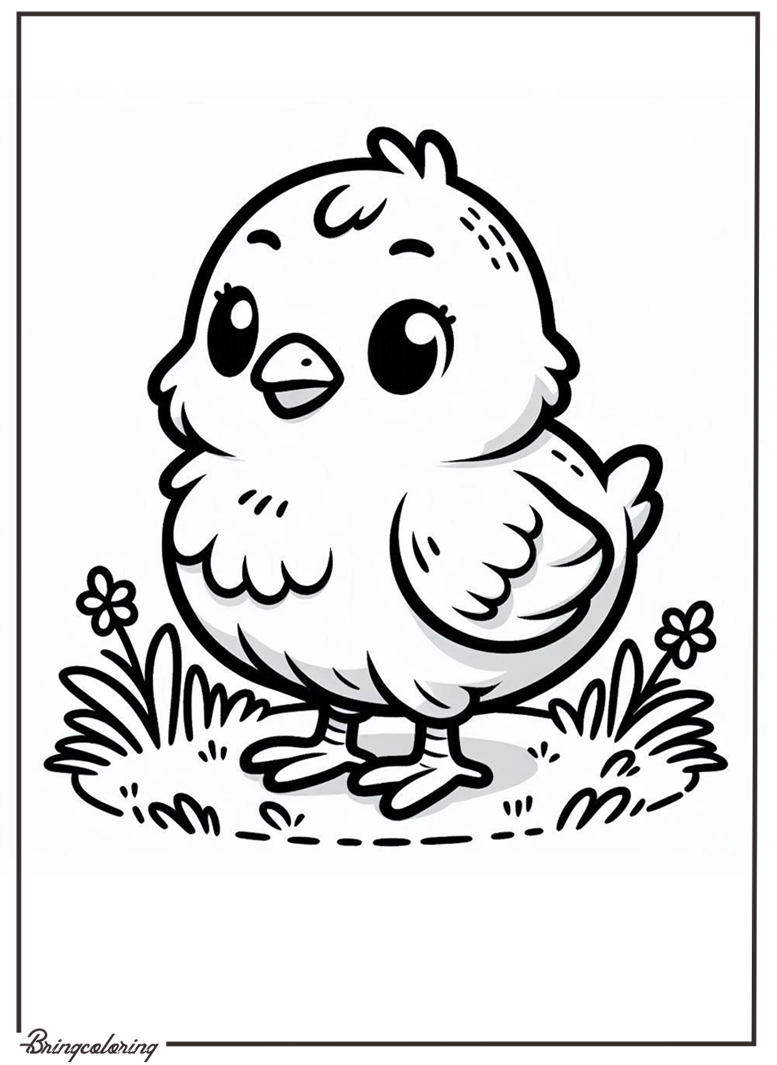 baby chicken coloring pages for kids baby chicken coloring pages for kids