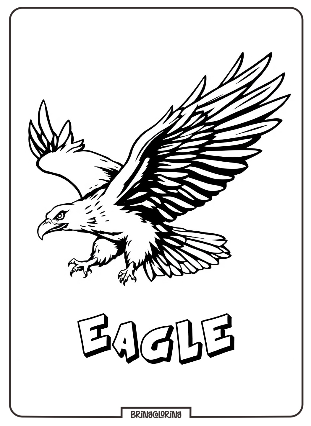 eagle fly coloring page online eagle fly coloring page online