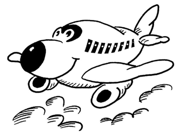 Airplane 3 Coloring Pages