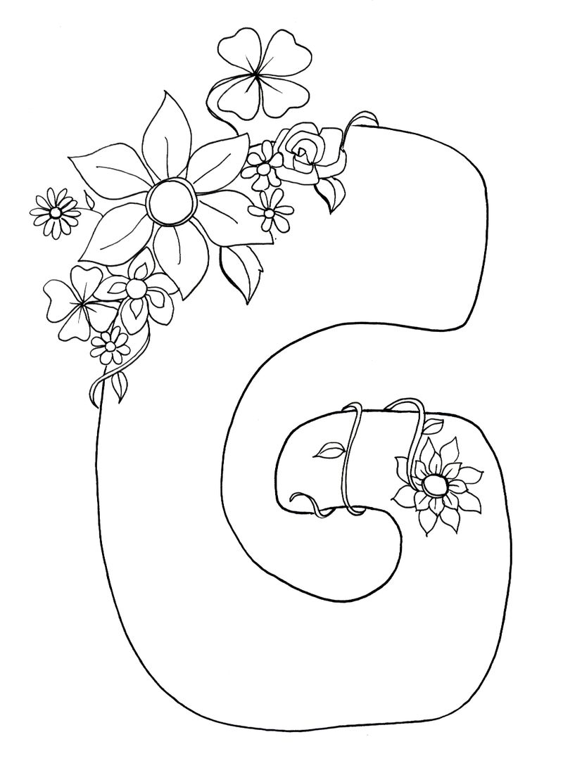 Alphabet Coloring Pages Preschoolers