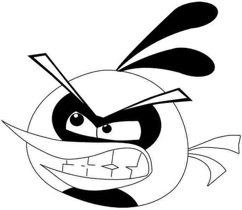 Angry Birds Coloring Pages To Print_