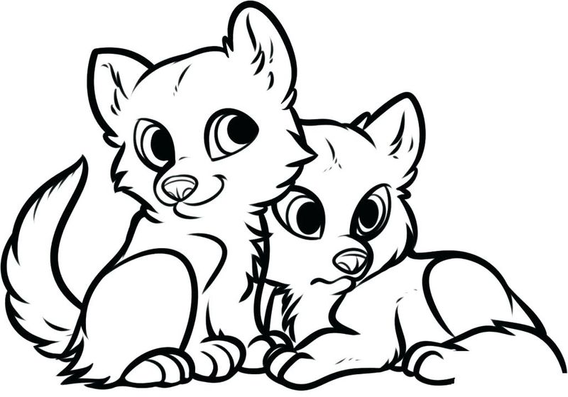 Baby Animal Coloring Pages To Print