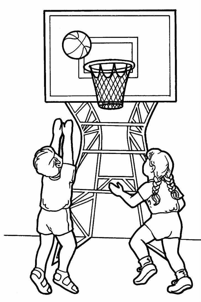 Basketball Jerseys Coloring Pages