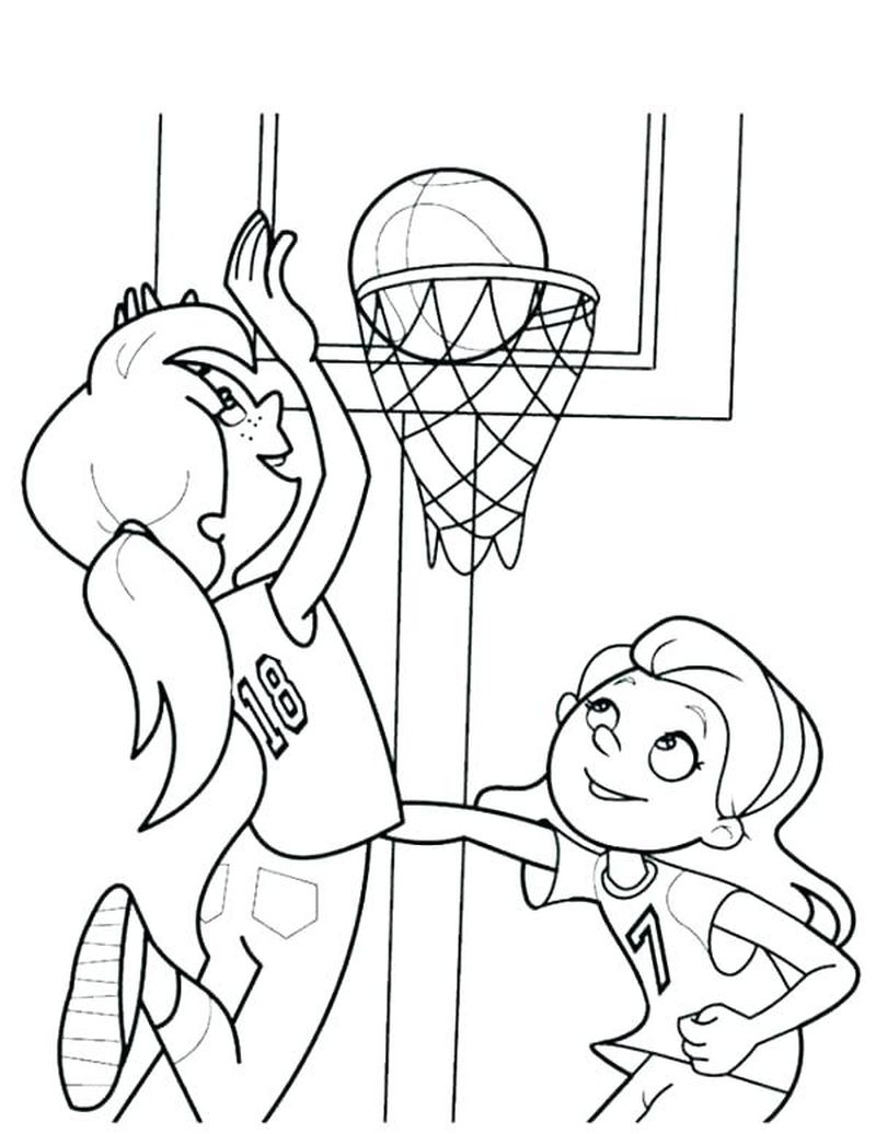 Basketball Player Stephen Curry Coloring Pages