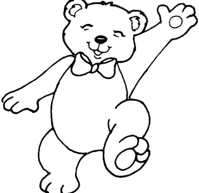 Bear Coloring Page