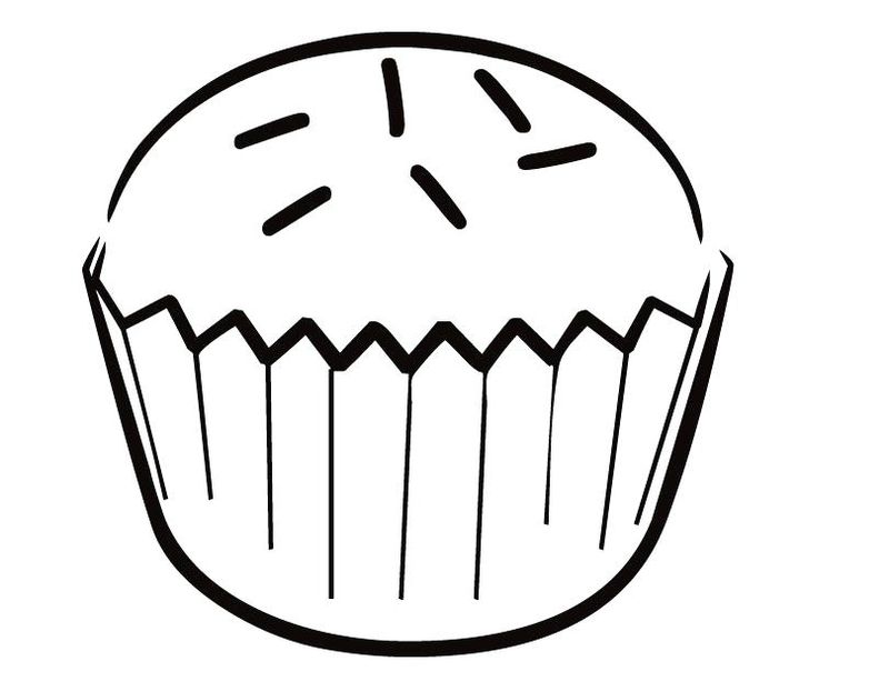 Chibi Coloring Pages Cupcake Fairy