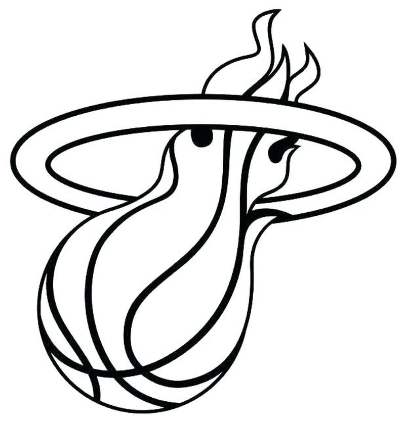 Coloring Pages About Basketball