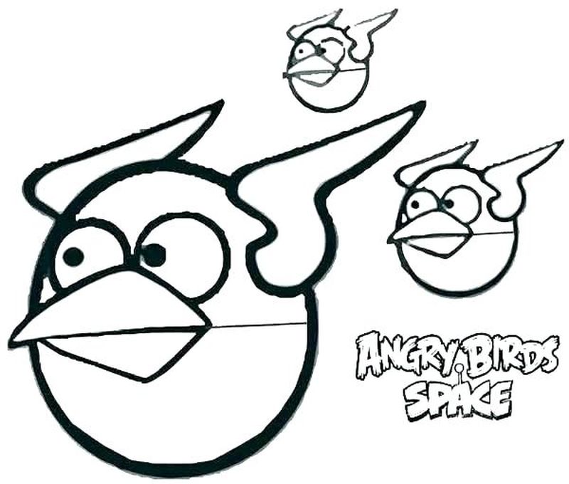 Coloring Pages Angry Birds Seasons