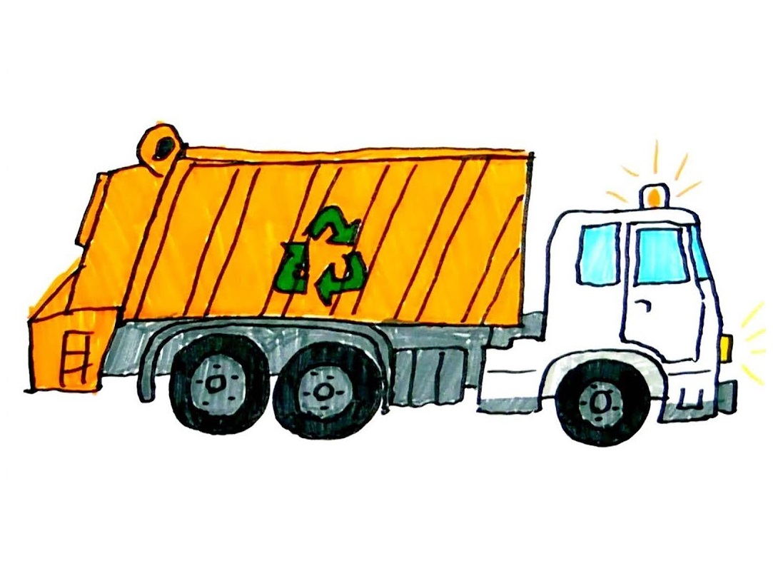 Construction Vehicles Dump Truck Coloring Pages