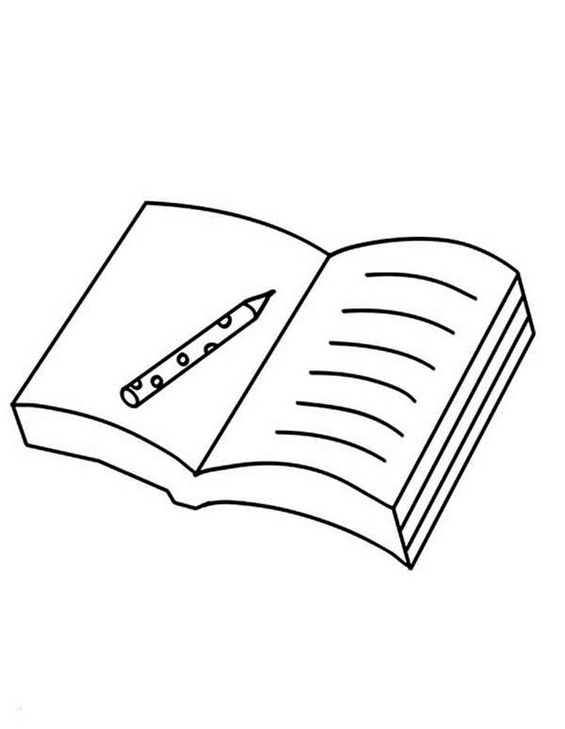 Free Coloring Pages Of Books