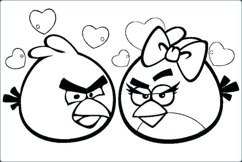 Printable Angry Birds Space Coloring Pages