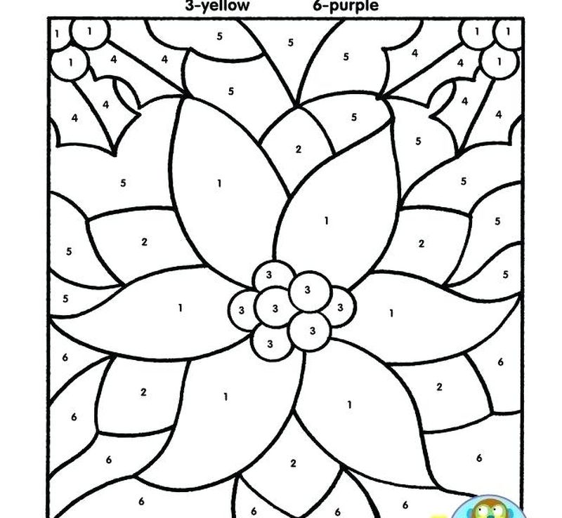 Printable Coloring Pages Bird Color By Number