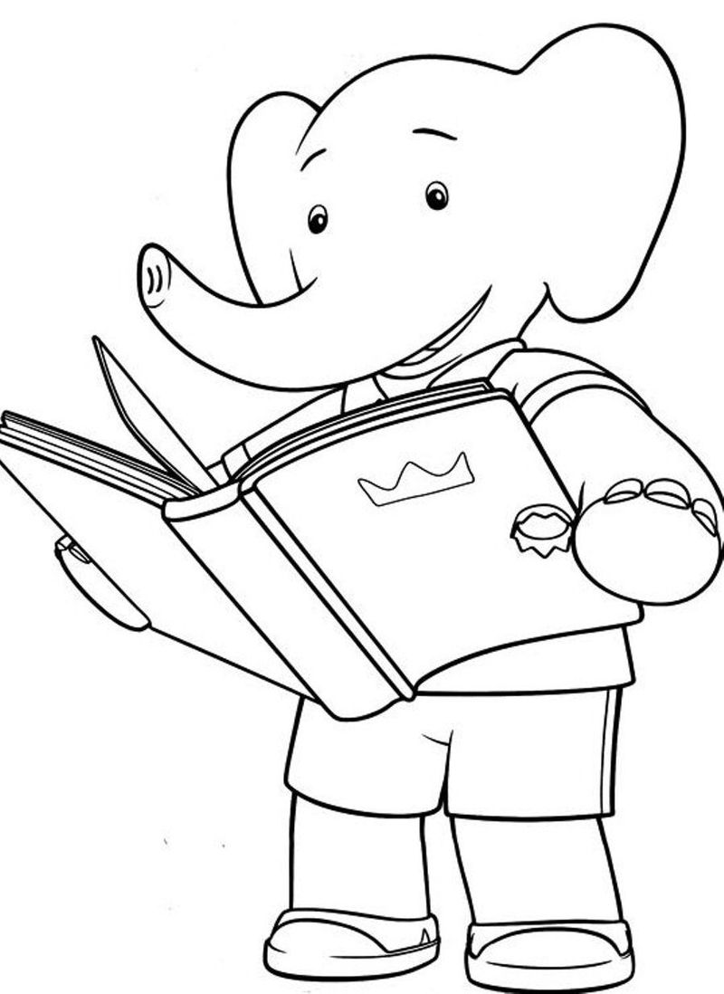 Printable Coloring Pages Of Books printable