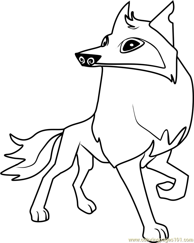 animal jam phantom coloring pages