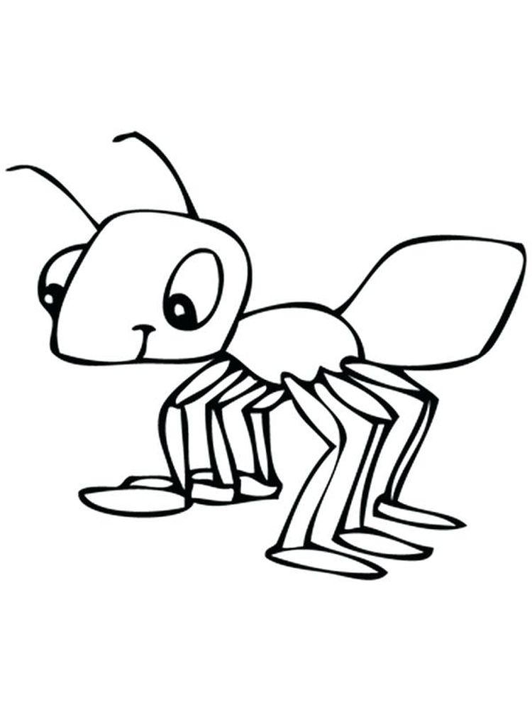 ant printable coloring pages