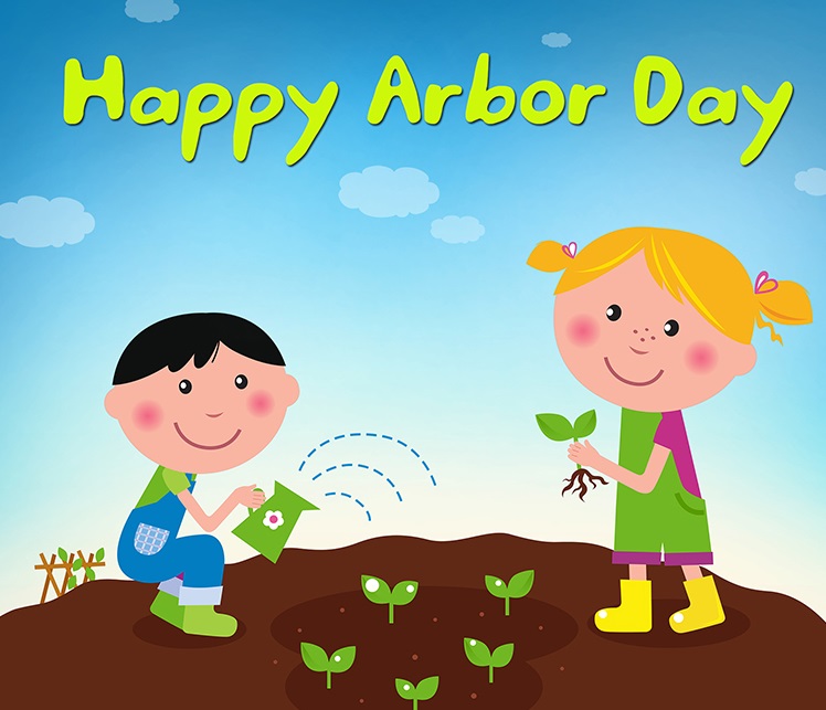 Educational Arbor Day Coloring Pages