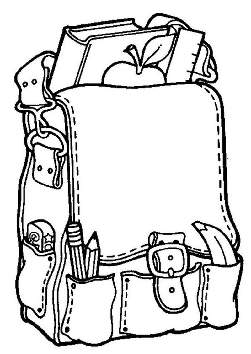 back to school coloring page image free