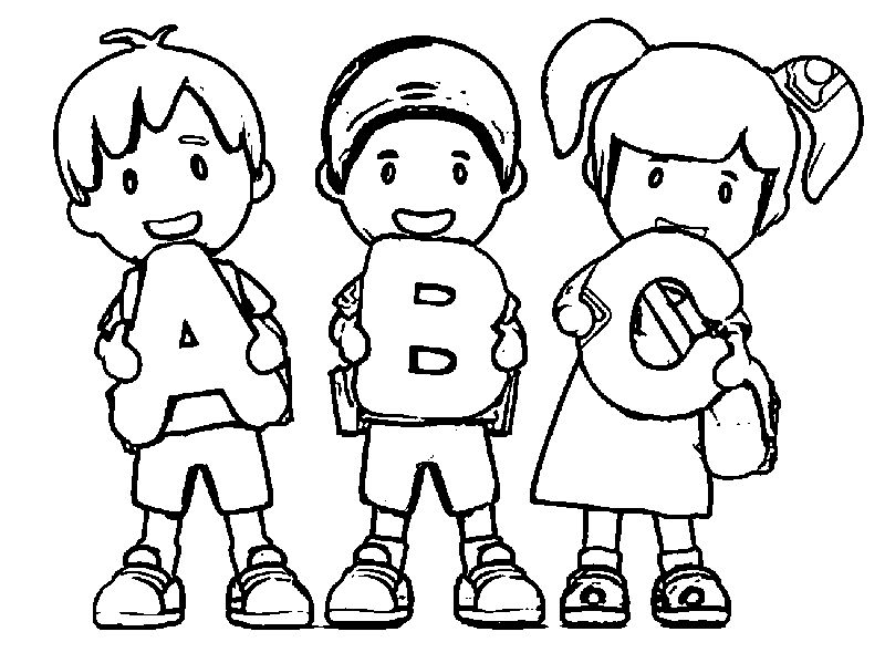 back to school coloring page to image