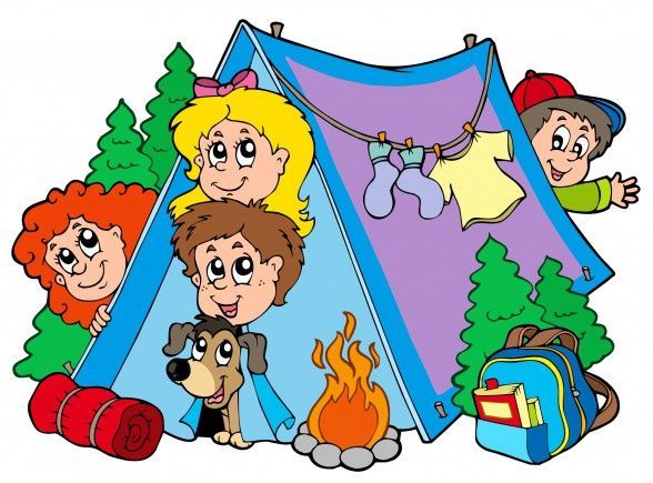 Download Free Camping Coloring Pages