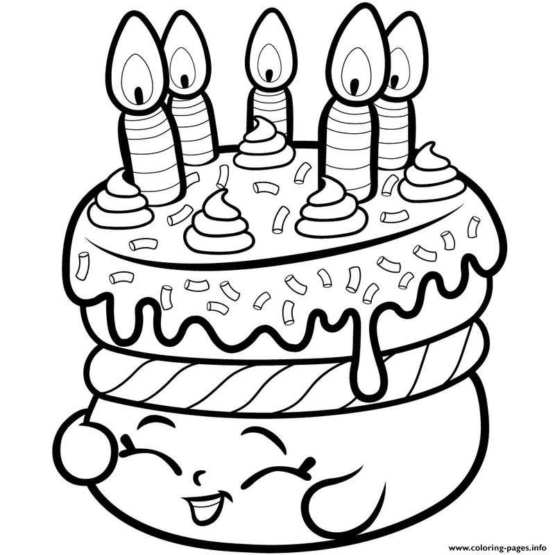 minecraft cake coloring pages