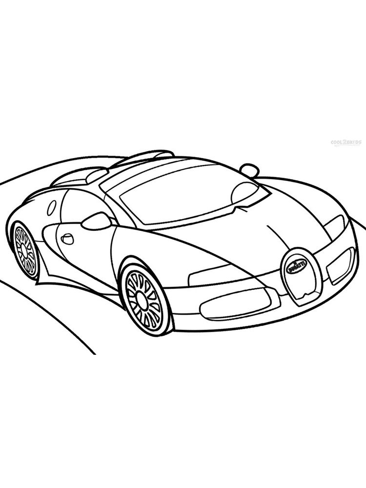 printable bugatti coloring pages printable