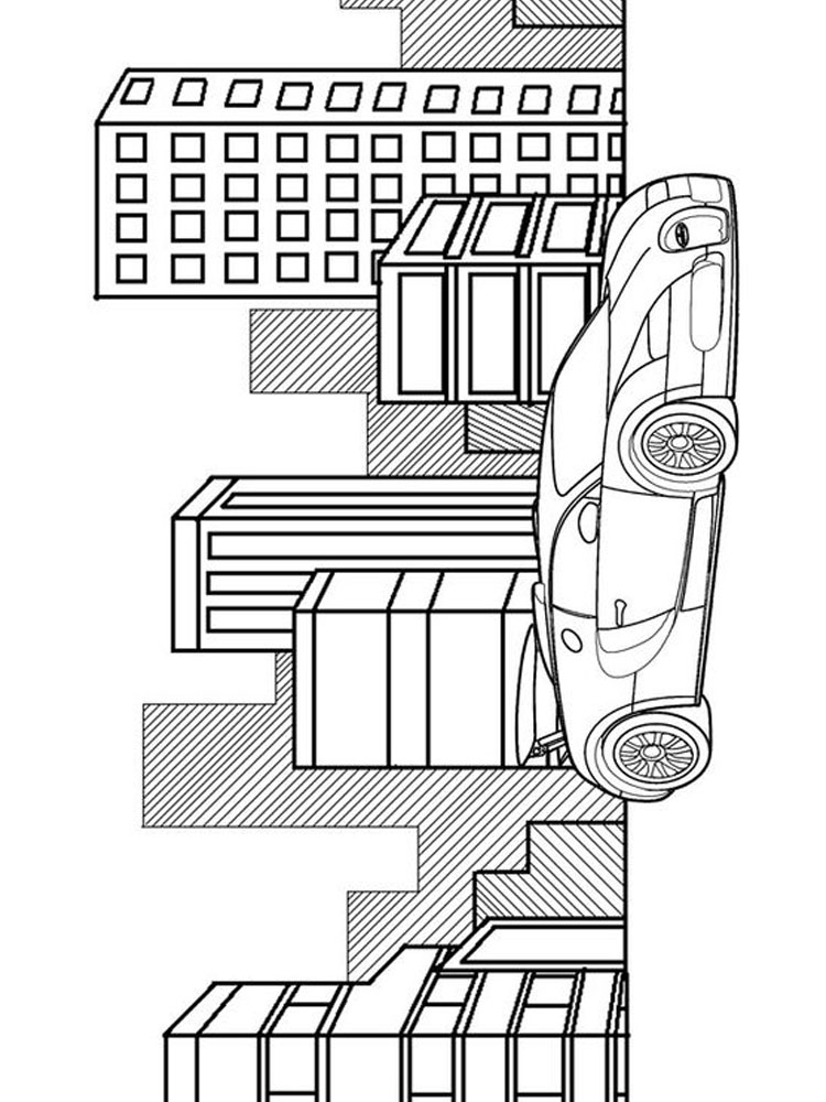 printable bugatti veyron coloring pages for kids