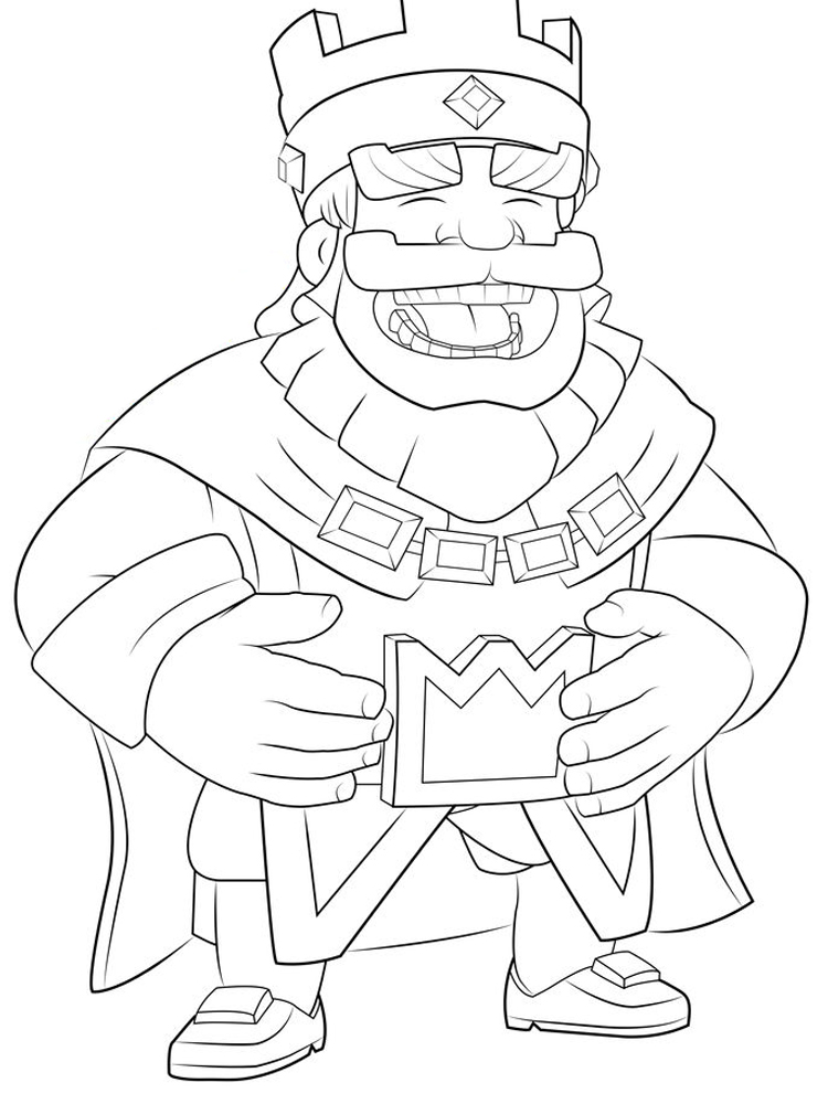 printable clash royale coloring pages legendary