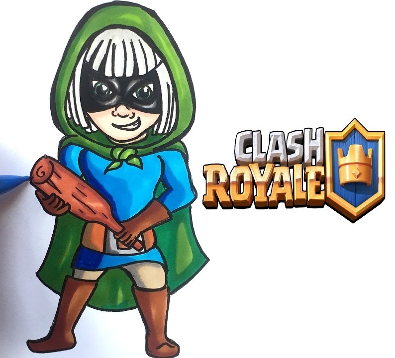 Clash Royale Coloring Pages Printable