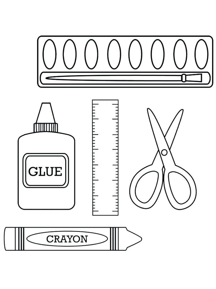 printable crayons coloring book pages