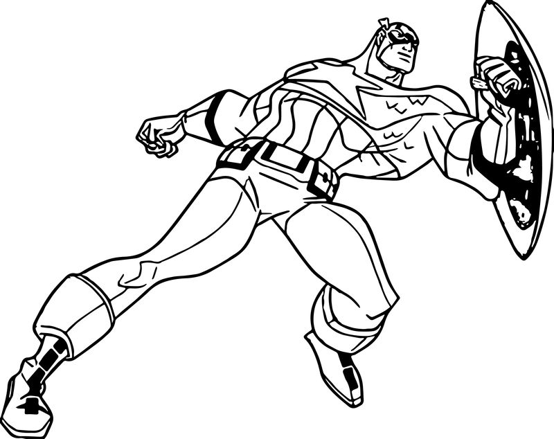 Avengers Captain America Coloring Pages