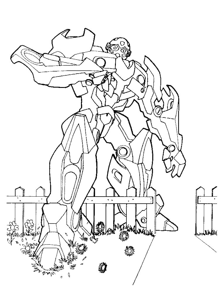 Bumblebee Coloring Page