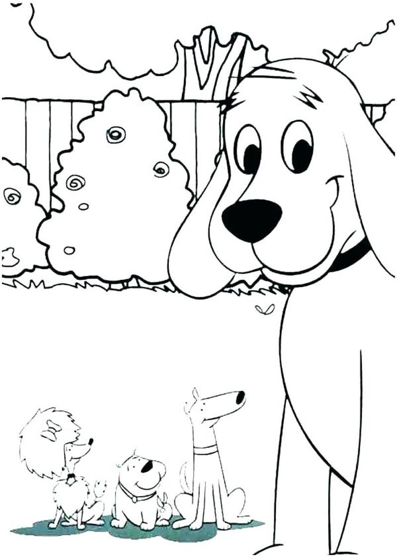 Children's Coloring Pages Dogs