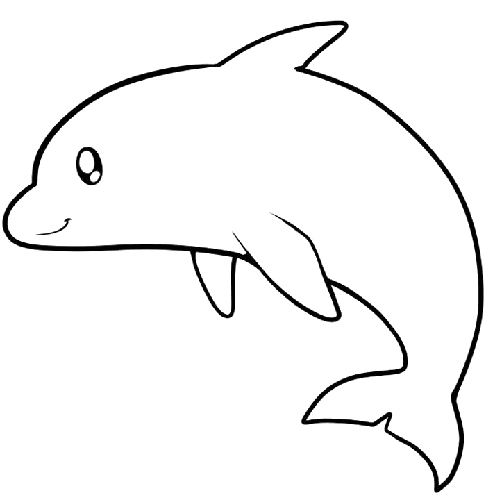 Dolphin Coloring Pages For Adults