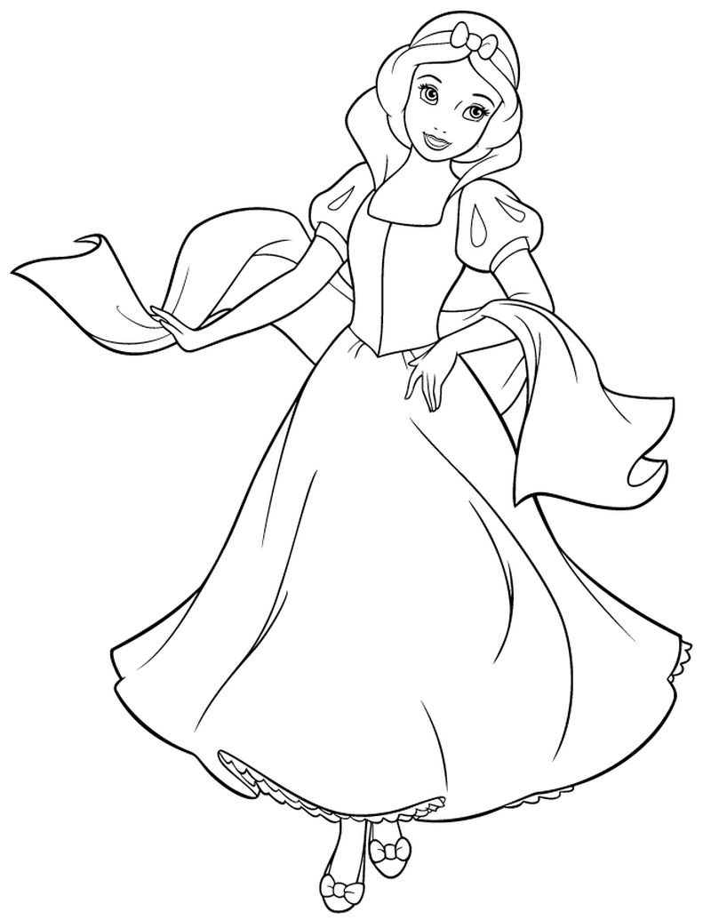 Princess Belle Coloring Pages Pdf