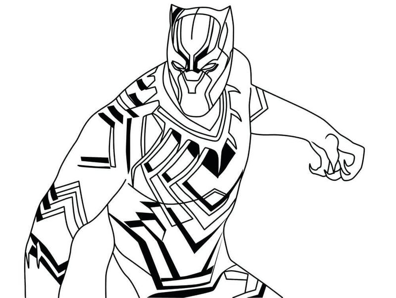 black panther coloring pages lego