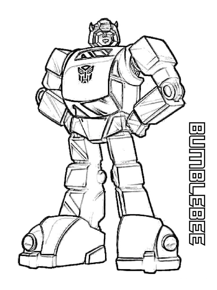 bumblebee coloring pages transformers