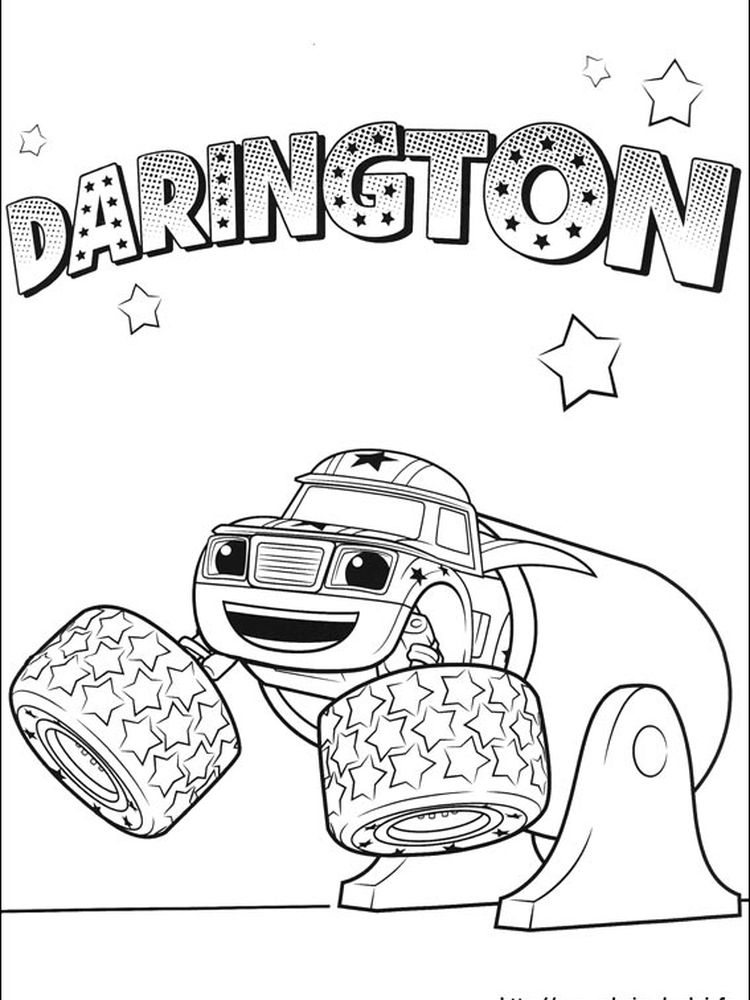 darington coloring page image