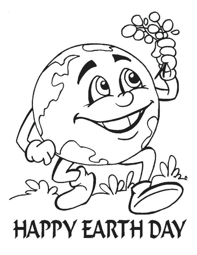 earth day adult coloring pages