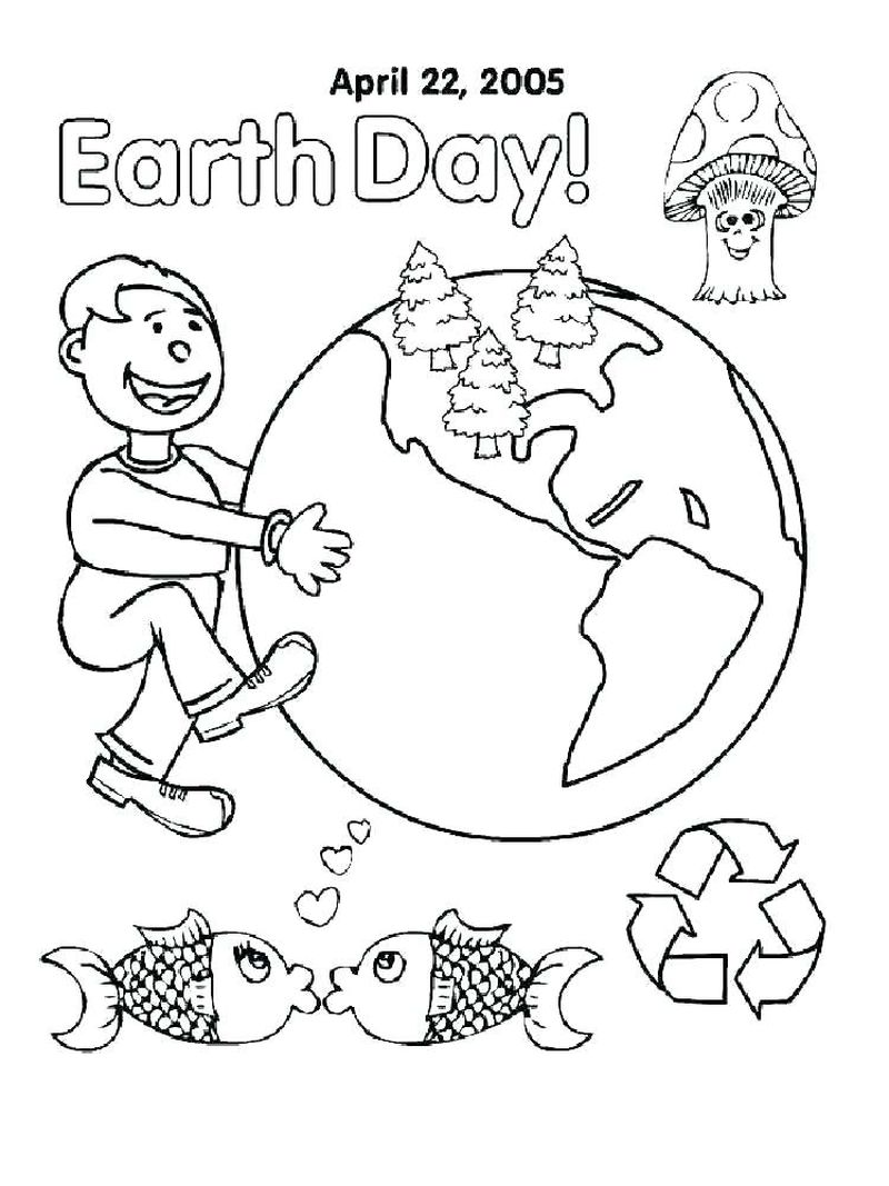 earth day coloring pages for older students Printable