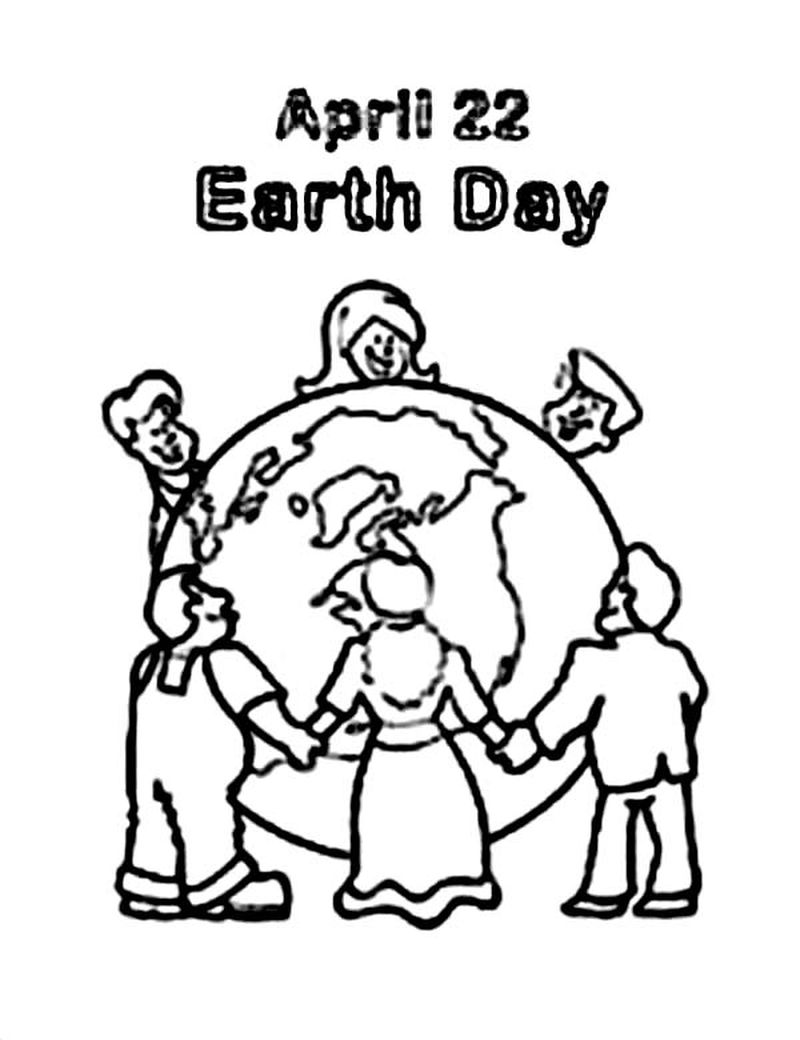 earth day coloring pages in spanish