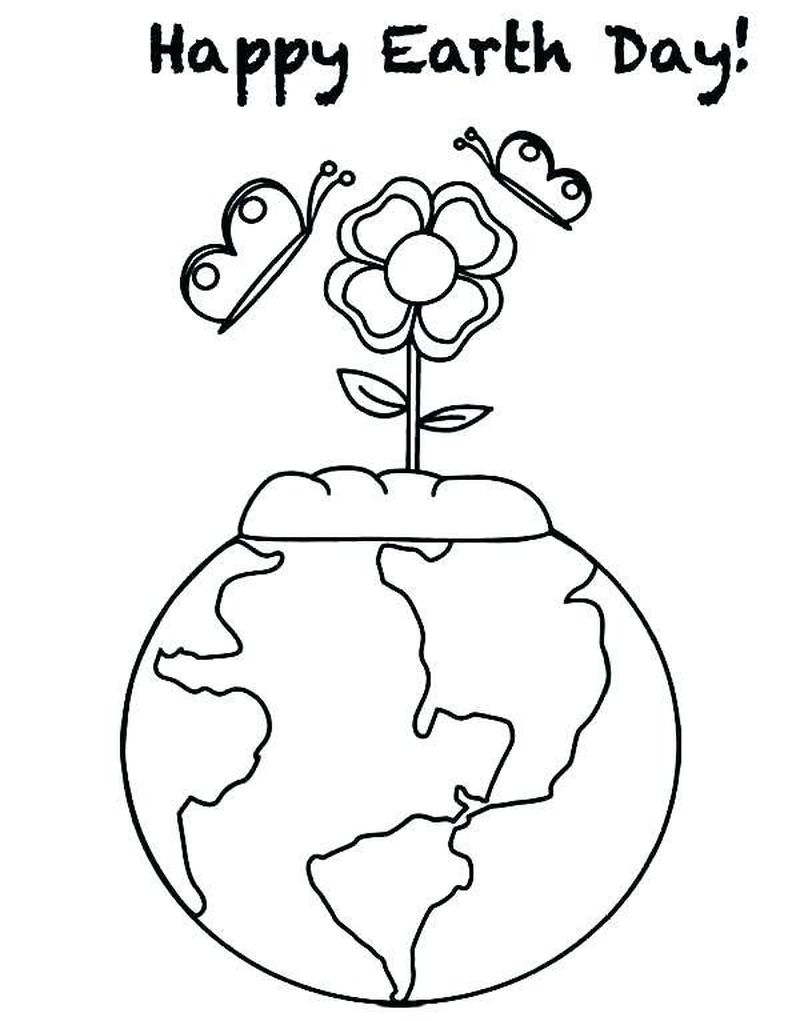 earth day to coloring pages Printable