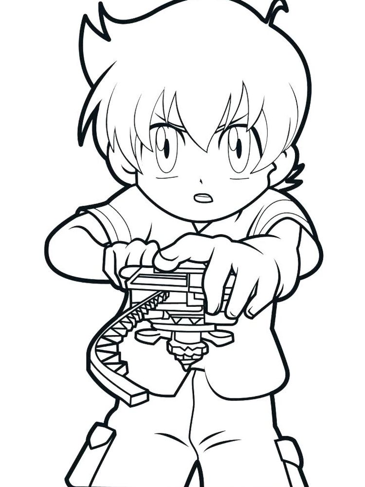 printable beyblade burst turbo coloring pages