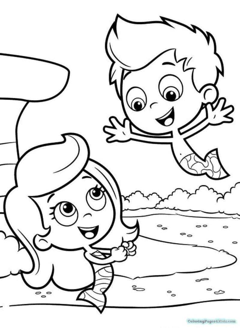 Bubble Guppies Coloring Pages To Print