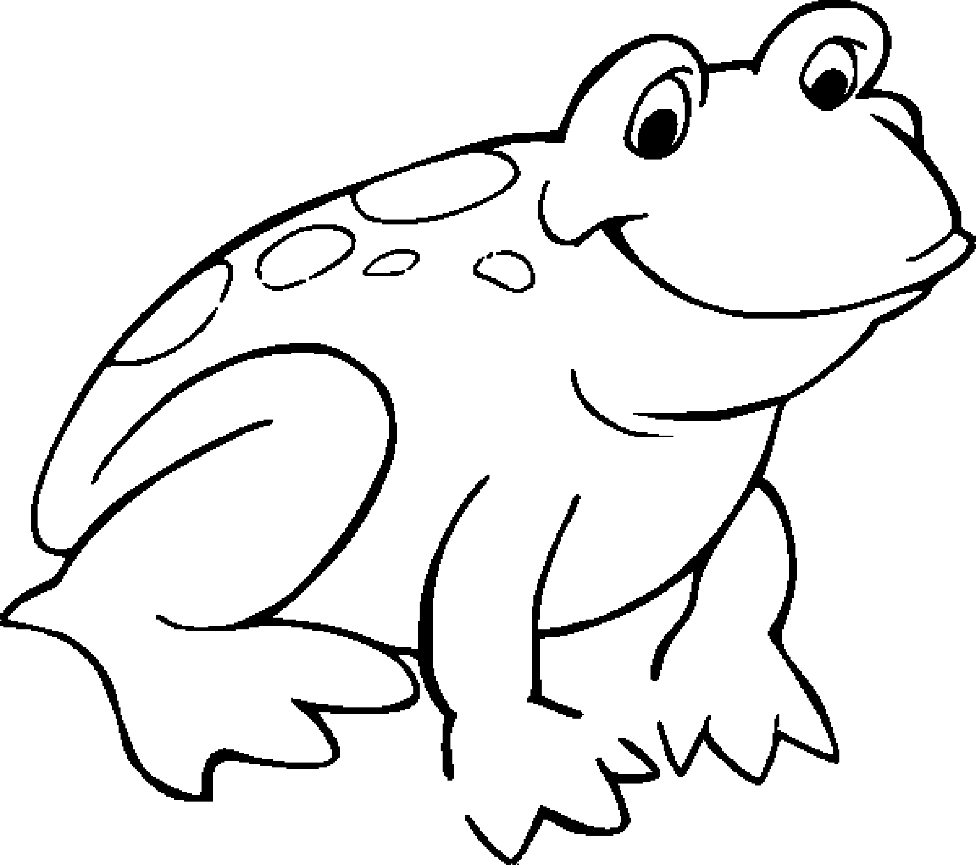 Coloring Pages Frog And Toad