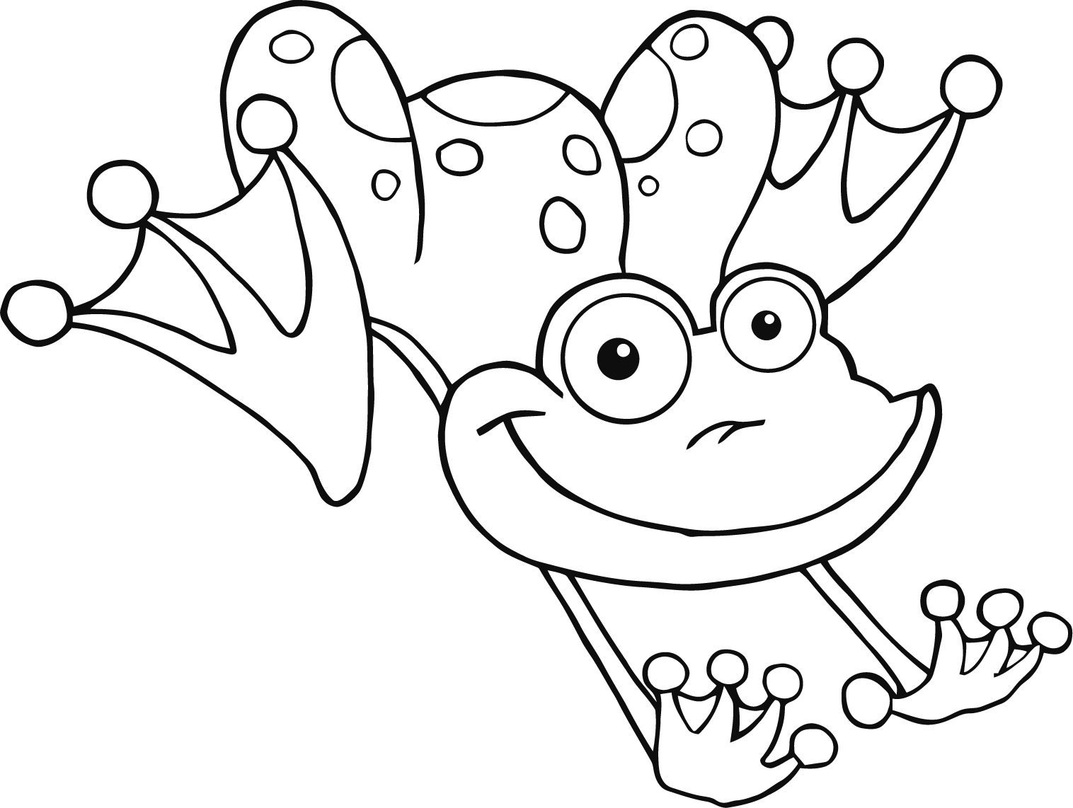 Crazy Frog Coloring Pages