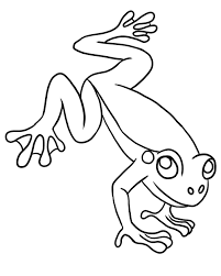 Cute Frog Coloring Pages