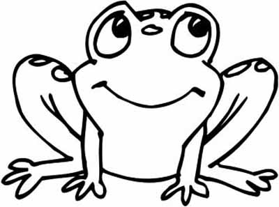 Frog Colouring Pages