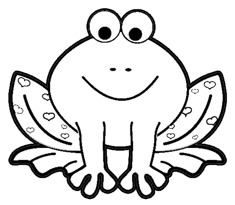 Frog Life Cycle Coloring Pages